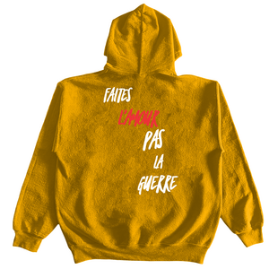 MAKE LOVE NOT WAR HOODIES